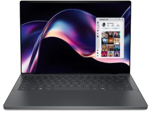 DELLのXPS 14 ノートパソコンの本体の外観