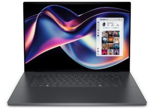 DELLのXPS 16 ノートパソコンの本体の外観