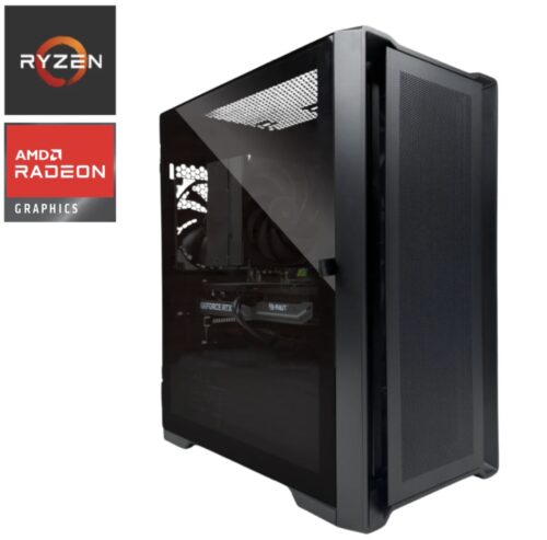 Ryzen7 7800X3D × RX 9060 XT 16GBの本体の外観