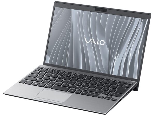 VAIO SX12（カラー：ブライトシルバー）の本体の外観