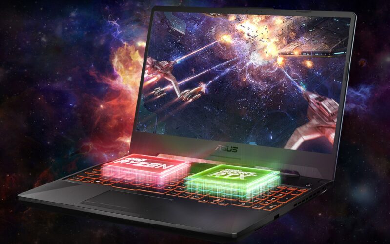 【ASUS】TUF Gaming A15の本体外観