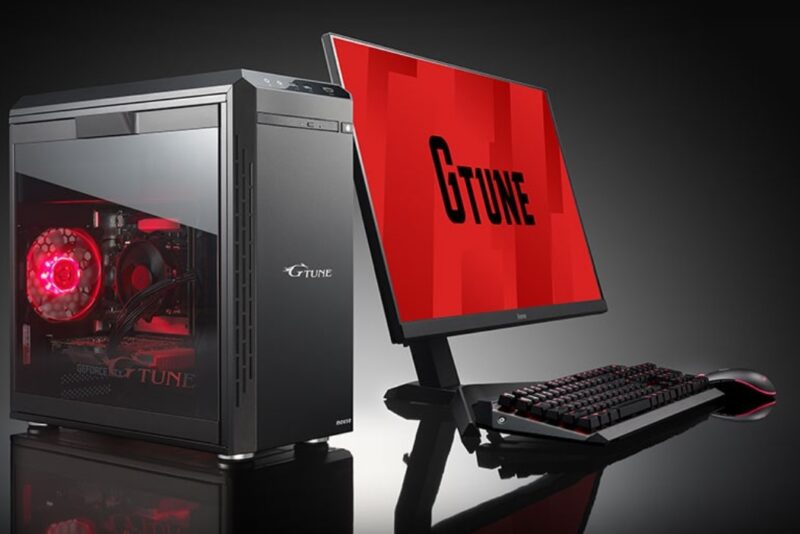 マウスコンピューターのG TUNE DG-A7G6Tの本体の外観
