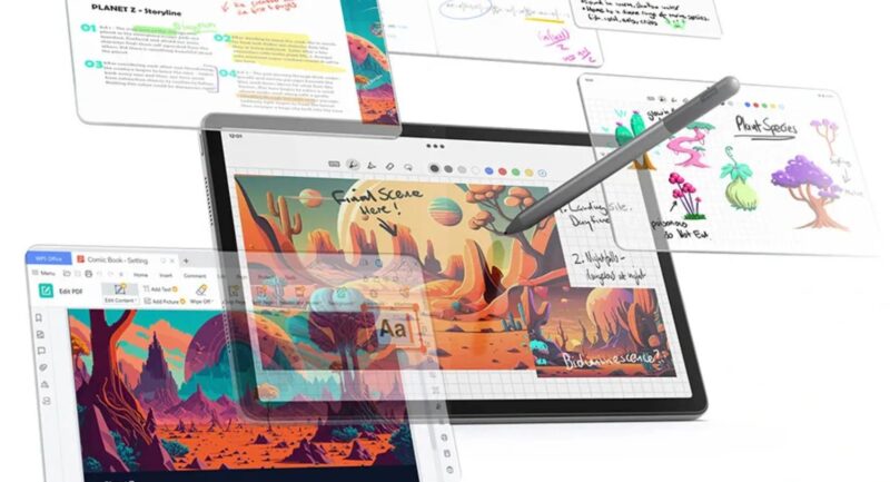 Lenovo Tab Penを同梱し、幅広いシーンで活躍_2