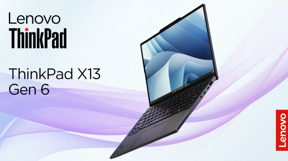 ThinkPad X13 Gen 6_重さ約933g～！超軽量のAI PCが新登場