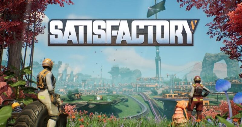 Satisfactoryのメインビジュアル