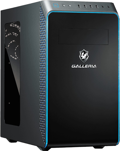 ドスパラのGALLERIA-RM7R-R56-5700X搭載の本体の外観_400透過