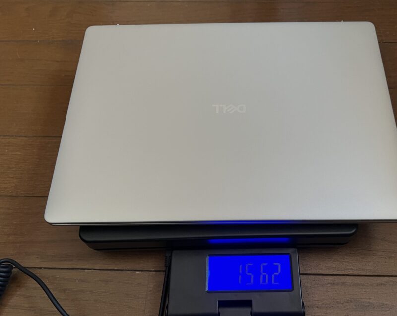 3.■Dell 14 の本体の重さ実測