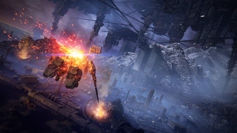 ARMORED CORE™ VI FIRES OF RUBICONのプレイワンシーン_2