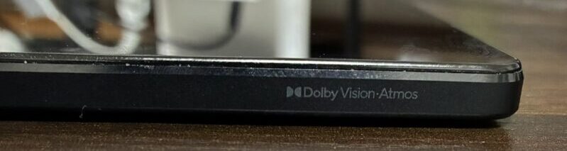 Legion Tabのインターフェス(Dolby)