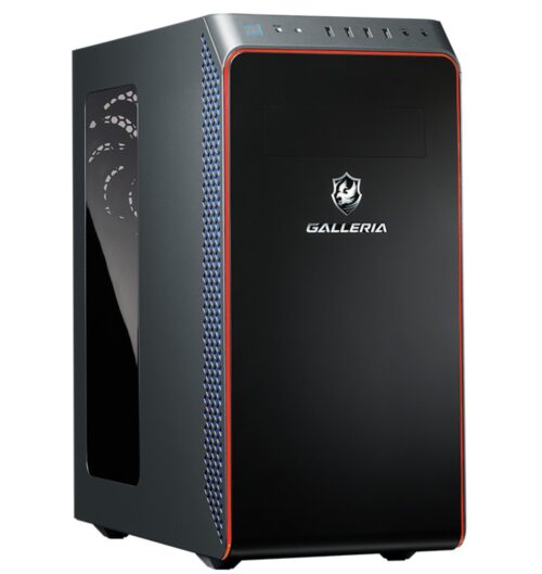GALLERIA XA7C-R57 Intel Core Ultra搭載 ARMORED CORE VI FIRES OF RUBICON 推奨ゲーミングPCの本体の外観