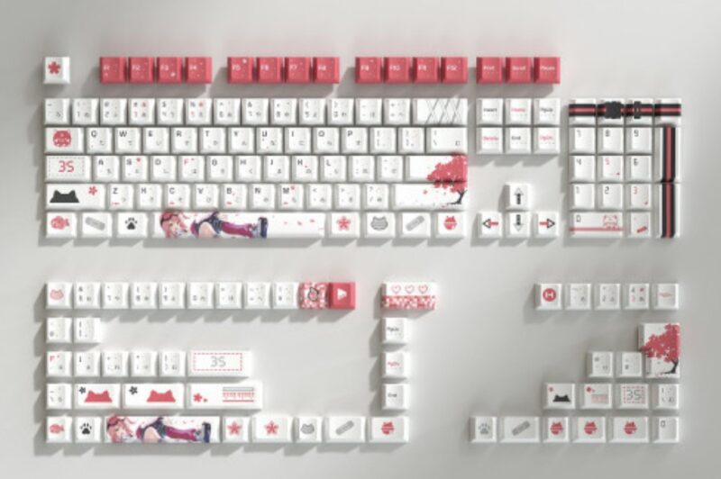 TE Sakura Miko Keycap(ホワイト)