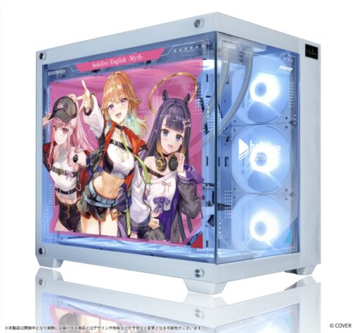 『hololive English』×「Astromeda」コラボゲーミングPC【Myth】AMD特選モデル_カラー：ホワイト