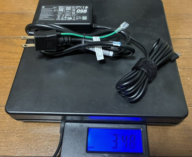 4.■ ProBook(プロブック) 4 G2i に付属のアダプター_348g