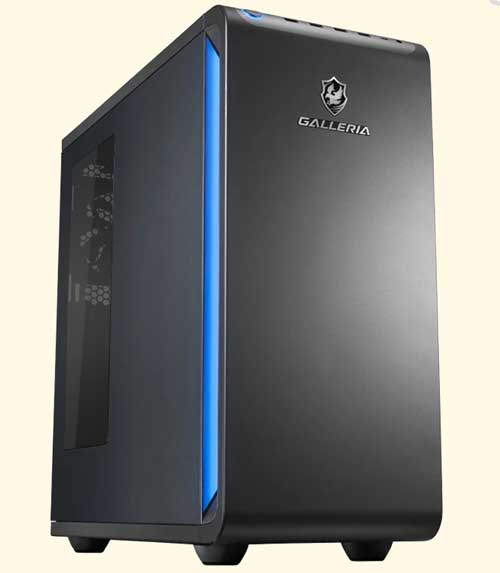 GALLERIA-XPC7A-R57-GD-DARK-SOULS-REMASTERED-推奨ゲーミングPCの本体の外観_1