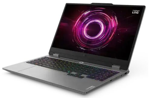 Lenovo LOQ 15AHP10(15.6型 AMD)の本体の外観